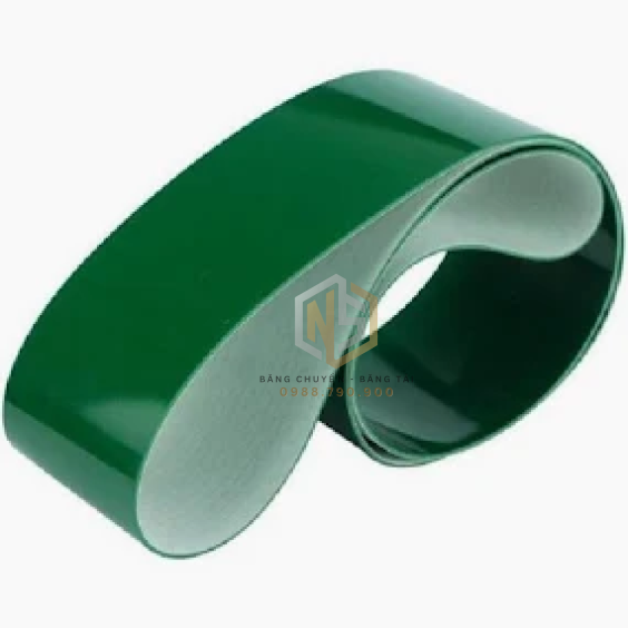 Băng tải PVC xanh